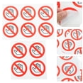 thumbnail image 3 of Miangastore 10pcs Do Not Touch Sticker Do Not Use Hand Signs Self Adhesive Decal No Touch Sign, 3 of 8