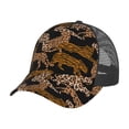 thumbnail image 7 of Picia Leopard Print Pattern Trucker Hat,Baseball Cap,Sun Protection Cap,Stylish Headwear,Leisure Cap,Outdoor Sports Cap, 7 of 7