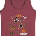 thumbnail image 3 of Mickey & Friends - Adventure Map - Women's Racerback Tank Top, 3 of 5
