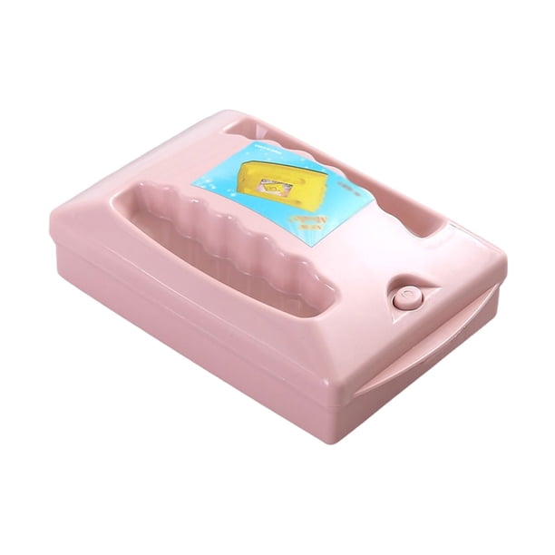 Toystoory Cepillo de para alfombras de doble cabezal, barredora doméstica multifuncional de mano, limpiador de suciedad y pelo, herramienta de Suministros de limpieza para el hogar Rosado 15*11*4cm Toystoory JJ22755-05