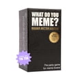 thumbnail image 1 of Juego de cartas ¿QUÉ MEMES? Bigger Better Edition para adultos mayores de 17 años, 1 of 3