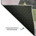 thumbnail image 5 of Addison Rugs Mayfield Premium Machine Washable Transitional Abstract Purple Rectangle Rug, 3' x 5', 5 of 7