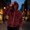 #213-Wine, variant on Men Fuzzy Sherpa Full Zip Hooded Jacket Built In Face Cover Warm Thick Plush Hoodie Coat With Front Kangaroo Pockets Gray XL Gift