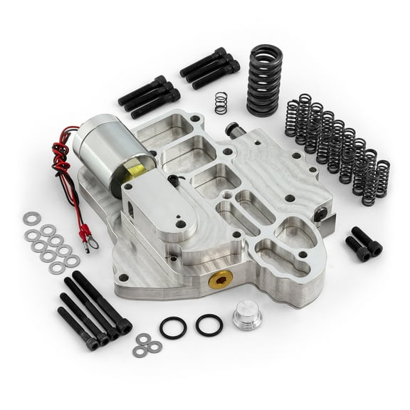 Speedmaster PCE634.1008.01 GM TH400 Transmission Billet Aluminum Full Manual 2-Speed Valve Body - Silver
