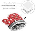thumbnail image 6 of Sikiie Merry Christmas Santa Claus A Oven Mitts and Pot Holders, Silicone Oven Gloves, Heat Resistant Oven Mitts 4Pcs Set, 6 of 6