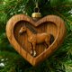 thumbnail image 5 of Christmas Animals Print Acrylic Hanging Christmas Gifts For Family Colleagues Christmas Tree Decoration, 5 of 8