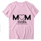 thumbnail image 1 of Blusas de Manga Corta para las Mujeres Divertido Impreso Cuello Redondo Tee, Vintage Humor Gráfico Blusas de Primavera para las Mujeres, 1 of 3