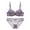 Purple, variant on Women's Underwire Push Up Bra Adult Bras and Sexy Lace Panties Lingerie Set