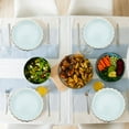 thumbnail image 2 of RENACLIPY Disposable Paper Plates, , Wavy Design for Party, Dinner, Picnic, and Outdoor Use, 2 of 6