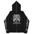 thumbnail image 5 of Sudaderas oscuras europeas y americanas para hombres y mujeres, sudaderas con capucha, parejas góticas, sudaderas Harajuku con cremallera de gran tamaño, 2023, 5 of 5
