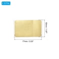 thumbnail image 2 of Unique Bargains Down Jacket Repair Patch 2' x 3', 12 Pack Self Adhesive Nylon Fabric Patch, Golden, 2 of 5