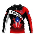 thumbnail image 2 of Sudadera con capucha para hombre, ropa con estampado 3D de Puerto Rico, sudadera de manga larga para hombre, sudadera deportiva, sudadera con capucha, suéteres de primavera, 2 of 5