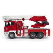 Bruder 1/16 Scania Super 560R Fire Engine Truck with Ladder, Water Pump & Lights & Sounds 03591