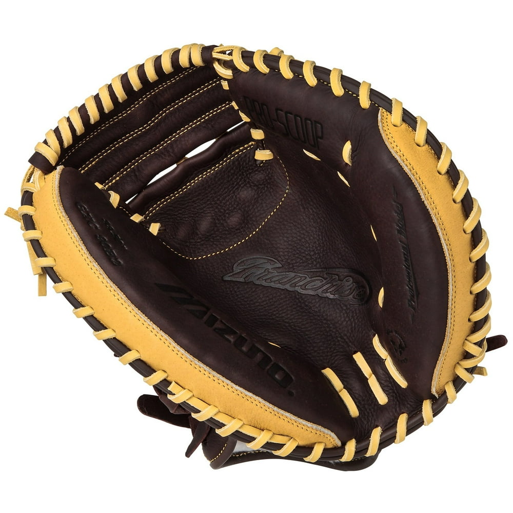 Mizuno 33.5" Franchise Series Baseball Catchers Mitt, Right Hand Throw