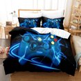 thumbnail image 1 of Galaxy Video Game Bedding Suit Teen Geometric Hexagonal Bedding And Linen Super Soft One Size Bedding Zipper, 1 of 1