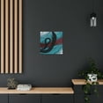 thumbnail image 4 of Eels in Abstract Form - Canvas, 4 of 10