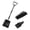 Black, variant on Car Snow Shovel 3-in-1, Extendable Handle Ice Scraper with Snow Brush, Detachable Winter Car Tool for Ice and Snow Removal