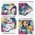 thumbnail image 3 of Dailycode Small Short Sleeve Button Down Shirts Laugh Cats Face Casual Shirt 3-10 Years, 3 of 9