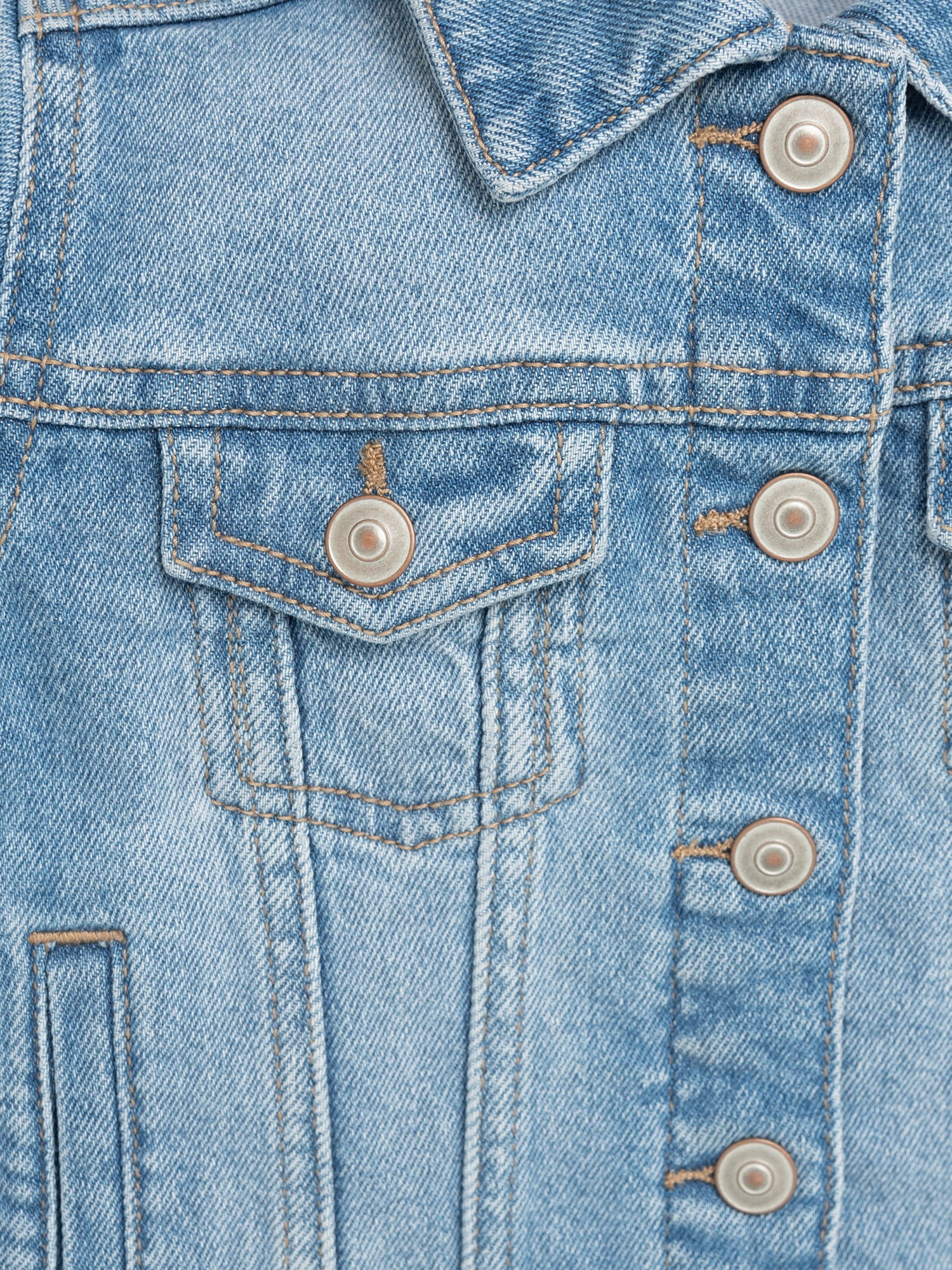 Wonder Nation Toddler Girl Denim Jacket, 12M-5T