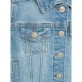 thumbnail image 3 of Wonder Nation Toddler Girl Denim Jacket, 12M-5T, 3 of 3
