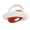 Orange, variant on ANXPTIME Universal 4000mAh USB Rechargeable Remote Control Oscillating Fan 4 Gears Desk Ceiling Fan with LED Camping Lamp