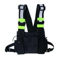 thumbnail image 4 of Men Women Fashion Chest Rig Bag Reflective Vest Hip Hop Streetwear Functional Harness Chest Bag Pack Front Waist Pouch Backpack, 4 of 11