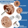 thumbnail image 3 of Heavy Duty Tire Repair Patch Tool Kit with Liner Scraper, Grinding Head & Buffing Wheel for Car & Truck Tire Patching and Patch Roller Wheel Repair Essentials, 3 of 12