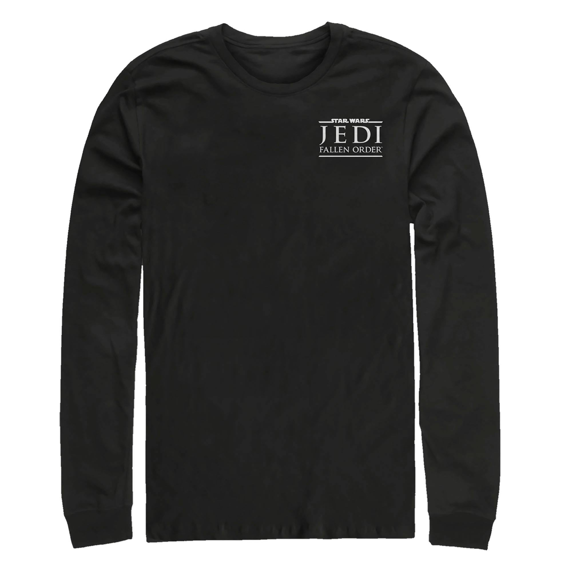 Star Wars - Star Wars Jedi: Fallen Order Men's Badge Logo Long Sleeve T ...