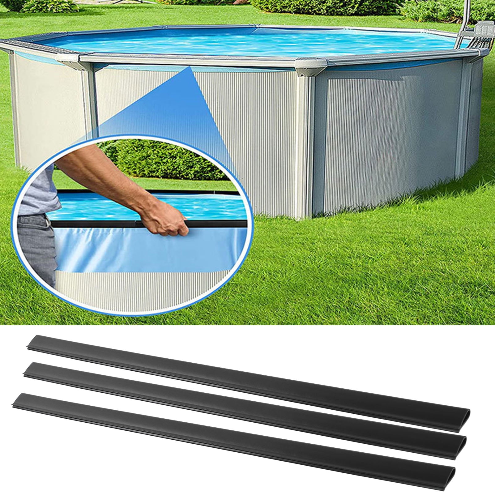 Swimming Pool Liner Locking Strips, Swimming Pool Liner Clips For Round