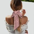 thumbnail image 5 of Cauagu Rose Flowers Pattern Scarf for Women,Neck Scarf Women's Wrap Scarf Head Shawl Long Scarf Accessory Scarf Fall Gift, 5 of 6
