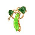 thumbnail image 1 of Broches para Mujeres Broche Pasas Rhinestone Chapado en oro Joyas de aleación Bufandas Cuello Pin Pin Vacatoria Planta Planta Cumpleaños Inevent HA010752-09, 1 of 7