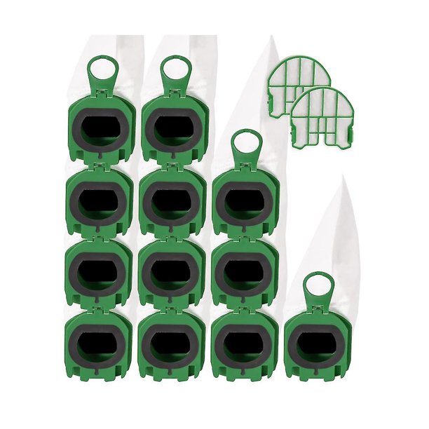 Bolsa para polvo Compatible con aspiradoras Vorwerk Kobold Vb100 Fp100, accesorios, bolsas de vacío Hy