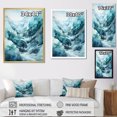thumbnail image 4 of Designart "Frozen Wonderland Landscape Of Greenland II" Glacier Wall Art Living Room, 4 of 7