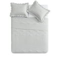 thumbnail image 3 of VCNY Home Grey Scallop 2-Piece Adult Microfiber Quilt Set, Twin, 3 of 6