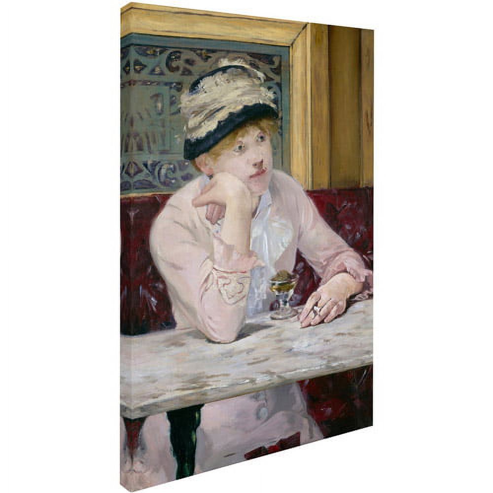 Trademark Fine Art "Plum Brandy" 1877 Canvas Art by Edouard Manet
