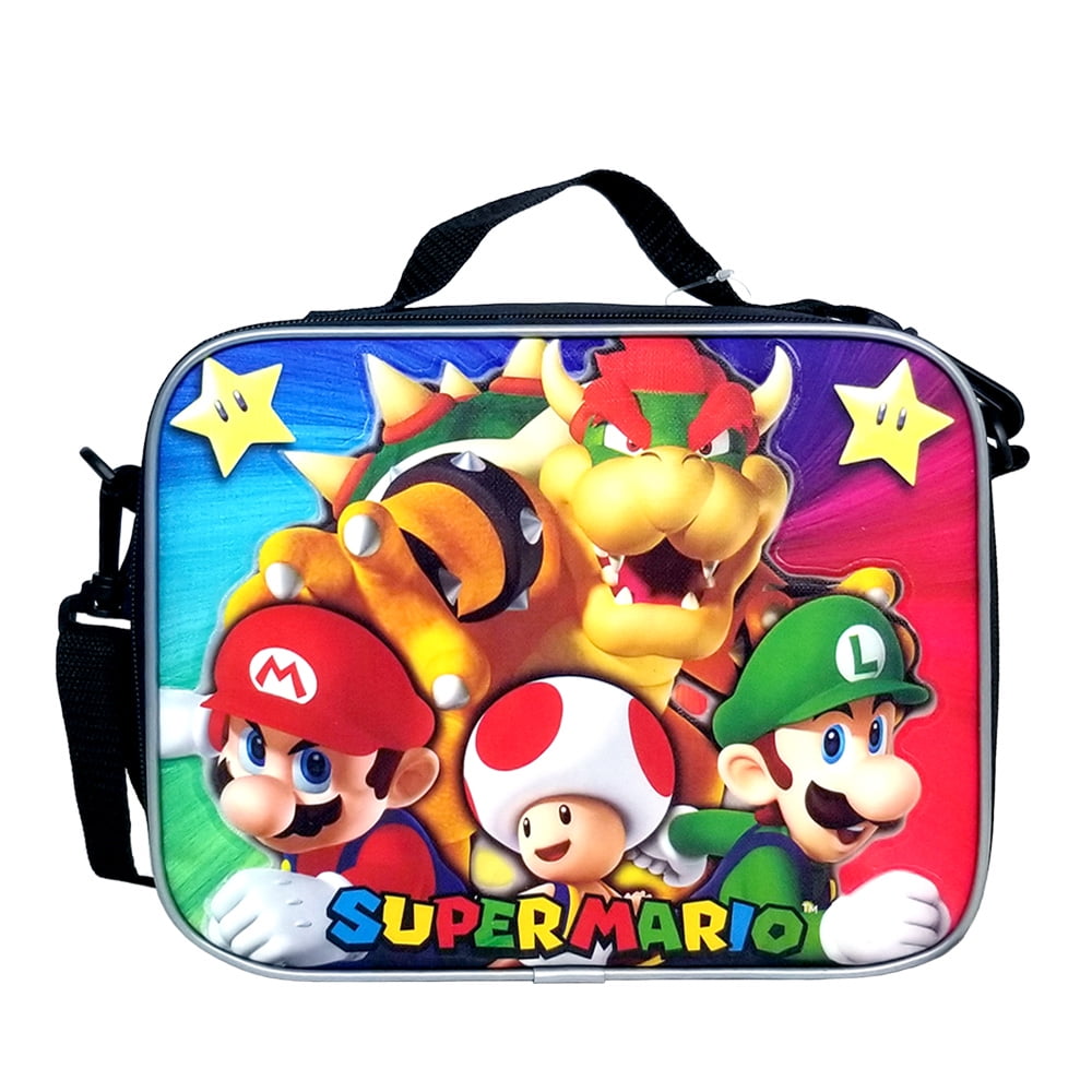 super mario lunch bag