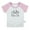 Short Pink Raglan T-shirt, variant on iDzn Ride On Bike Funny T shirt For Baby, Newborn Babies T-shirts, Infant Tops, 0-24M Kids Graphic Tees Clothing (Short Black Raglan T-shirt, 0-6 Months)