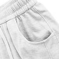 thumbnail image 4 of Makaor Sweatpants for Women Plus Size with Pockets Straight Leg Solid Baggy Athletic Pants with Elastic Waist Beige 4XL, 4 of 7