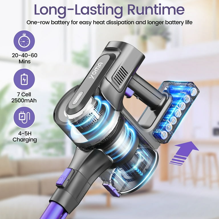 Dreame Cordless Stick Vacuum Cleaner With 2.5L Dust Base, Powerful Vacuum For Carpet And Pet Hair, Z10-W