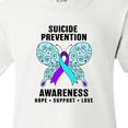 thumbnail image 4 of Inktastic Suicide Prevention Awareness Hope Support and Love Youth T-Shirt, 4 of 5