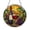 Stained Glass 7.87 Inch, variant on Vineyard Window Suncatcher with Stained Glass Look, Home Window Decor Featuring Grapes and Wine Glass