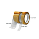 thumbnail image 2 of Cinta Adhesiva Doble Cara AKAM 5cm x 10m 2cm x 10m 4 unidades, 2 of 6