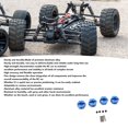 thumbnail image 4 of RC Wheel Hex Hub Adaptor, 4PCS Aluminum Alloy Wheel Hex Drive Hub Adapters Professional 12mm RC Combiner Wheel Hub Hex Adapter Remote Control Car Accessories, 4 of 8