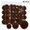 Brown, variant on Aximioll Burgundy Velvet Flocked Christmas Ball Ornaments 46 Pack 1.57 to 3.15 in, Smooth and Embossed Baubles with Storage Box, Hanging Decor for Tree and Wreath
