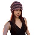 thumbnail image 6 of Slccxzc Slouchy Beanie Hat for Women, Breathable Purple Turban Cap Sleep Headwear, 6 of 7