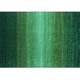 thumbnail image 1 of Ahgly Company Indoor Rectangle Abstract Light Blue Contemporary Area Rugs, 2' x 5', 1 of 4