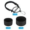 thumbnail image 3 of Uxcell Water Bottle Holder, 2 Pack Paracord Handle for 12 to 24oz & 32 to 40oz, Black, 3 of 6
