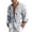 A-Black131, variant on Men's Striped Shirt Rolled Long Sleeve Relaxed Weekend Summer Beach Button Up Shirts