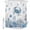 white, variant on Small Stall Shower Curtain 36x72 Inch Narrow Half Size Blue Coastal Crabs Bath Curtains Bathroom Decor, Summer Vintage Ocean Sea Coral Shells Waterproof Fabric Shower Curtain Set with Hooks 36 Inch