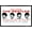 Black Framed Version, variant on The Beatles - Candlestick Park Landscape Wall Poster, 14.725" x 22.375"